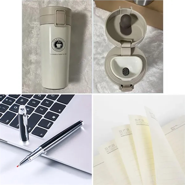 Business Gift Set W/Giftbox Pen Notebook Coffee Cup - Business Gift Set W/Giftbox Pen Notebook Coffee Cup - Image 1 of 1