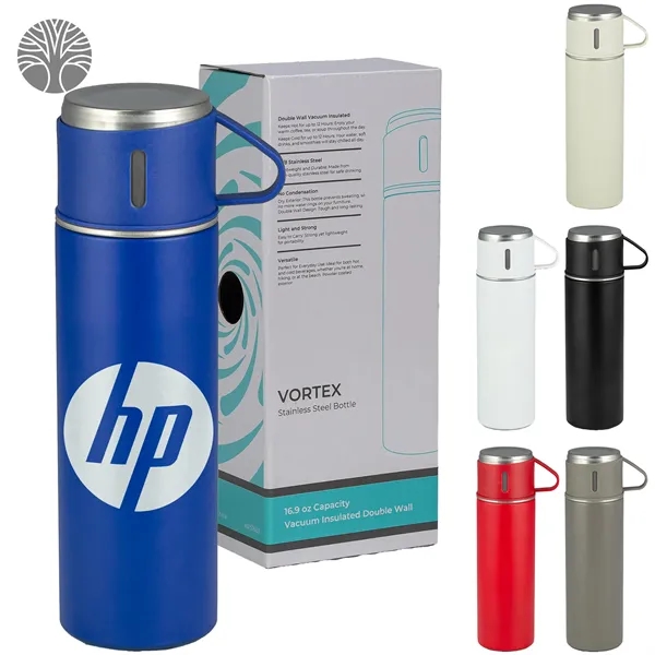 16.9 Oz Recycled Double-wall Stainless Tumbler