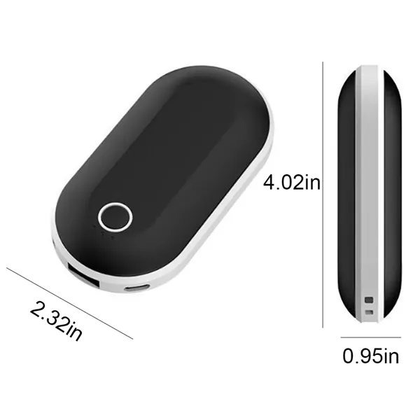 Christmas 2-in-1 Rechargeable Hand Warmer Power Bank - Christmas 2-in-1 Rechargeable Hand Warmer Power Bank - Image 3 of 10
