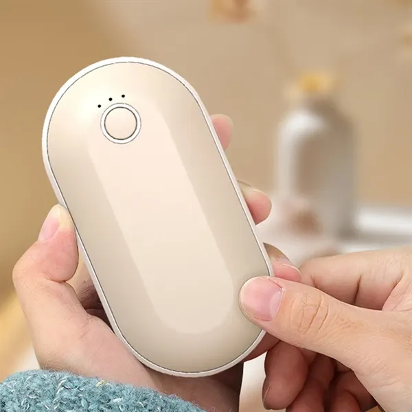 Christmas 2-in-1 Rechargeable Hand Warmer Power Bank - Christmas 2-in-1 Rechargeable Hand Warmer Power Bank - Image 2 of 10
