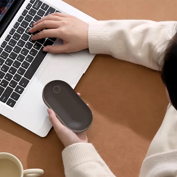 Christmas 2-in-1 Rechargeable Hand Warmer Power Bank - Christmas 2-in-1 Rechargeable Hand Warmer Power Bank - Image 1 of 10