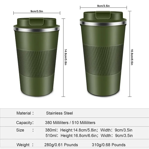 17 oz Insulated Coffee Mug - 17 oz Insulated Coffee Mug - Image 5 of 5
