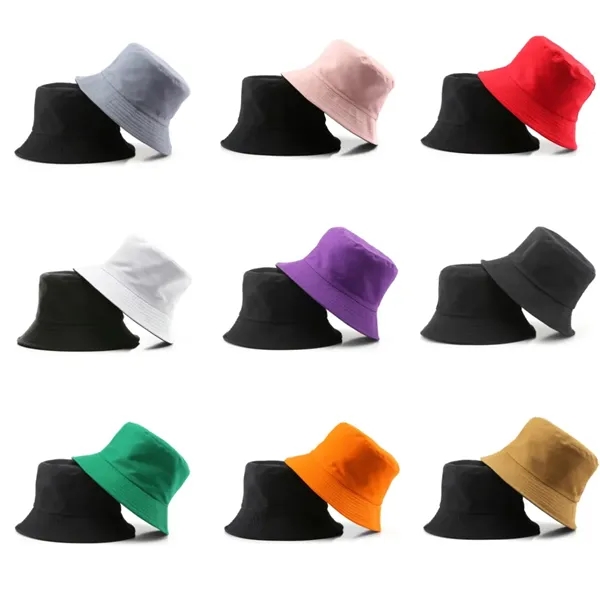 Unisex Reversible Bucket Hat - Unisex Reversible Bucket Hat - Image 2 of 2