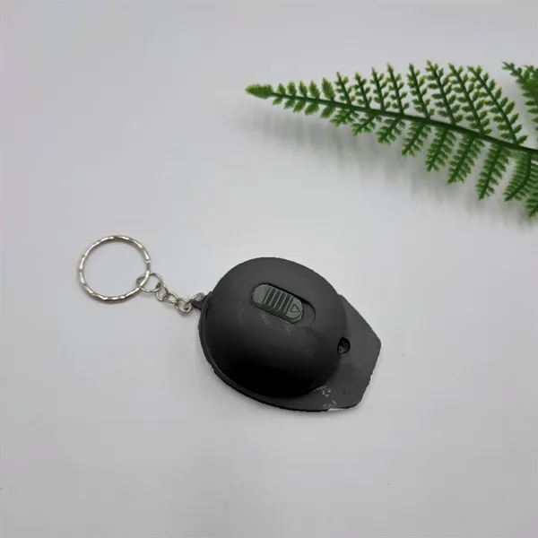 Plastic Helmet Shaped LED Light Bottle Opener Keychain - Plastic Helmet Shaped LED Light Bottle Opener Keychain - Image 3 of 7