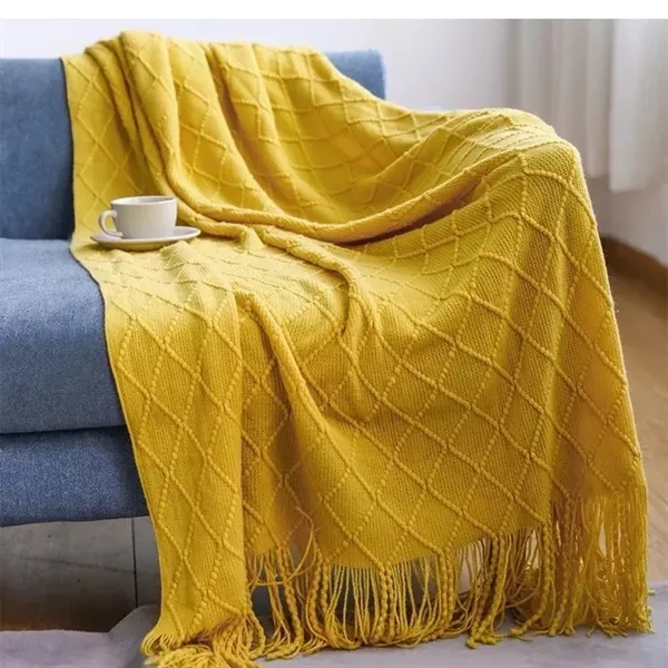 Inhand Knitted Throw Blankets - Inhand Knitted Throw Blankets - Image 1 of 7