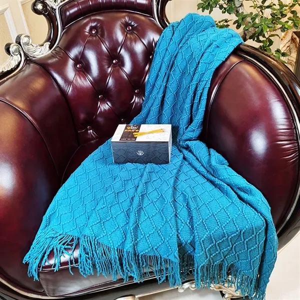 Inhand Knitted Throw Blankets - Inhand Knitted Throw Blankets - Image 2 of 7