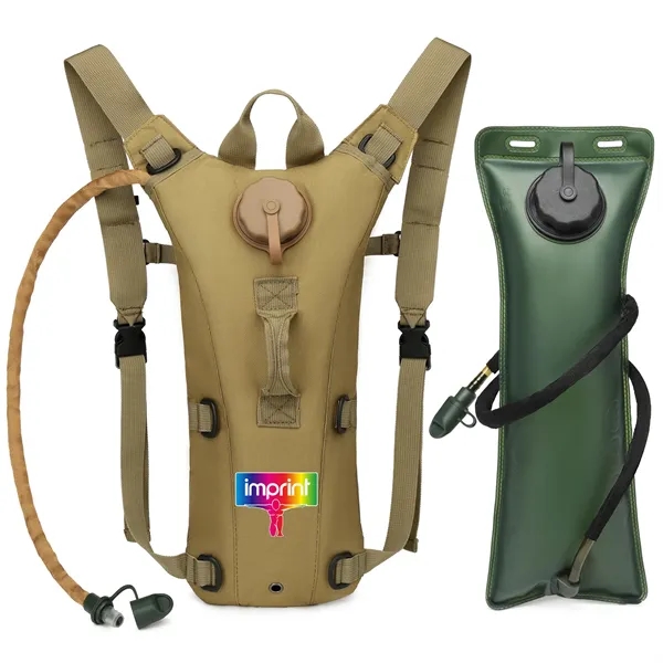 Hydration Pack Backpack with 3L Bladder - Hydration Pack Backpack with 3L Bladder - Image 2 of 7