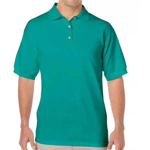 Men's Short Sleeve Egyptian Cotton Pique Polo - Men's Short Sleeve Egyptian Cotton Pique Polo - Image 3 of 15