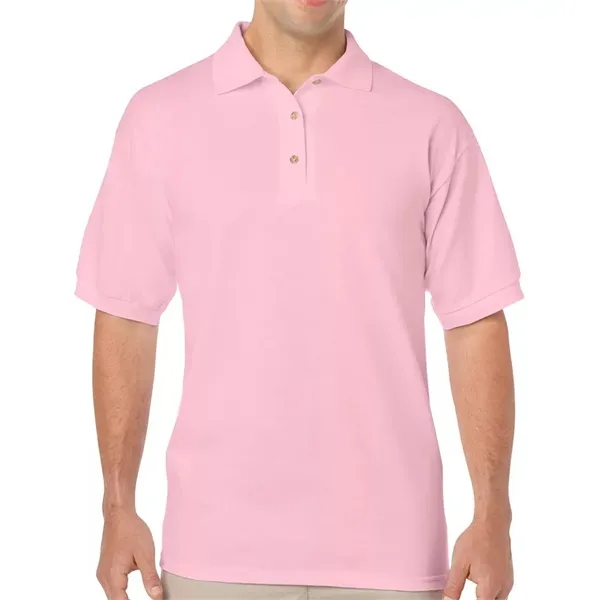 Men's Short Sleeve Egyptian Cotton Pique Polo - Men's Short Sleeve Egyptian Cotton Pique Polo - Image 4 of 15