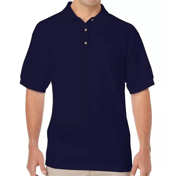 Men's Short Sleeve Egyptian Cotton Pique Polo - Men's Short Sleeve Egyptian Cotton Pique Polo - Image 8 of 15