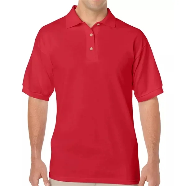 Men's Short Sleeve Egyptian Cotton Pique Polo - Men's Short Sleeve Egyptian Cotton Pique Polo - Image 12 of 15
