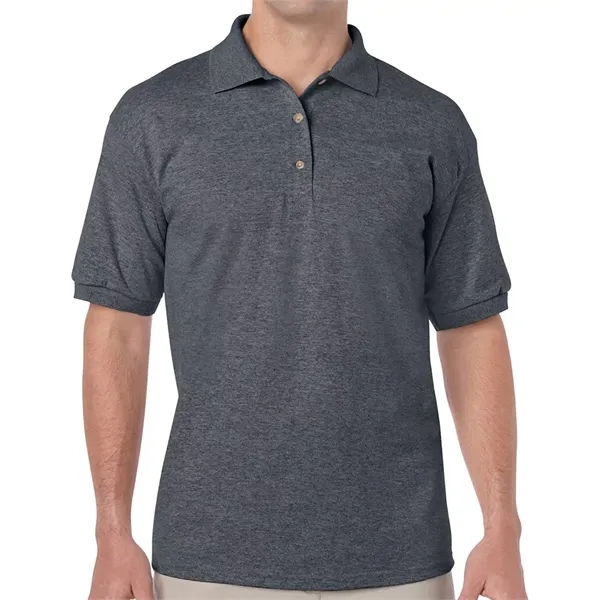 Men's Short Sleeve Egyptian Cotton Pique Polo - Men's Short Sleeve Egyptian Cotton Pique Polo - Image 13 of 15