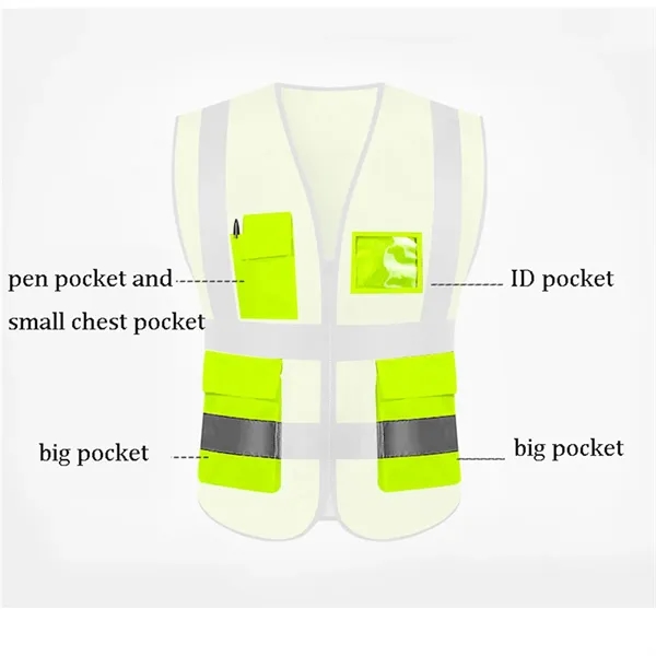 Reflective Safety Vest - Reflective Safety Vest - Image 1 of 2