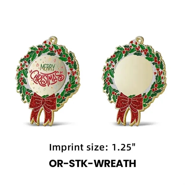 2.5" Custom Stock UV Printing Ornaments - 2.5" Custom Stock UV Printing Ornaments - Image 0 of 9