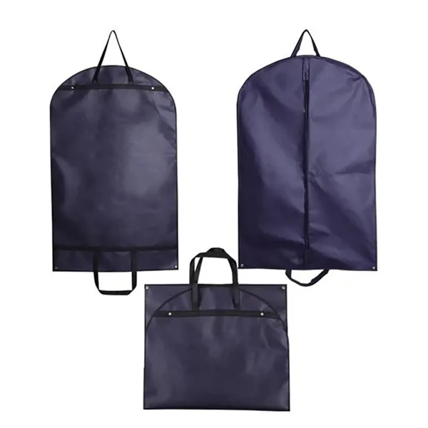 Custom Logo Foldable Non-Woven Suit Cover Bag - Custom Logo Foldable Non-Woven Suit Cover Bag - Image 3 of 5