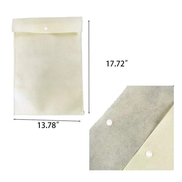 Non-woven Garment Hidden Button Bag - Non-woven Garment Hidden Button Bag - Image 1 of 1