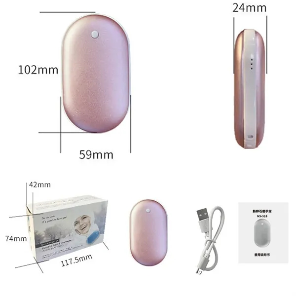 2 in 1 Electric Hand Warmer Powerbank - 2 in 1 Electric Hand Warmer Powerbank - Image 7 of 8