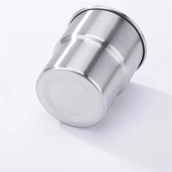 300ml Stainless Steel Mini Double Layer Mug Cup - 300ml Stainless Steel Mini Double Layer Mug Cup - Image 4 of 6