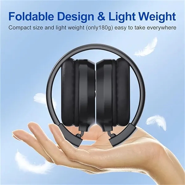 F4 Rechargeable And Portable Personal FM Radio Headphones - F4 Rechargeable And Portable Personal FM Radio Headphones - Image 1 of 4