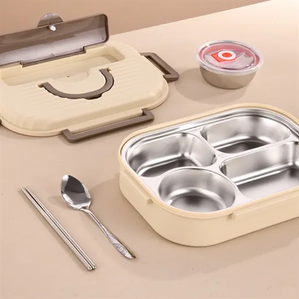 Lunchable Food Container With Utensils - Lunchable Food Container With Utensils - Image 3 of 4