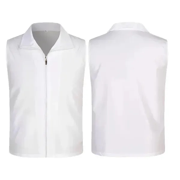 Custom Unisex Volunteer Activity Vest W/ Pockets - Custom Unisex Volunteer Activity Vest W/ Pockets - Image 3 of 6