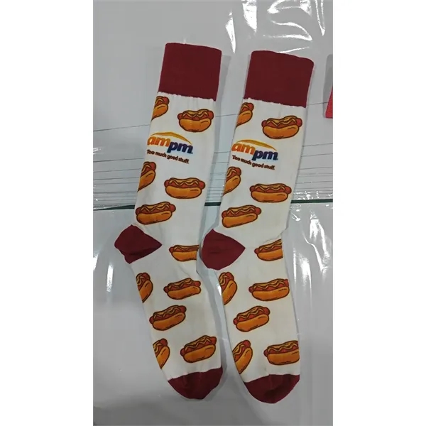 Adult Athletic Crew Socks - Adult Athletic Crew Socks - Image 2 of 3