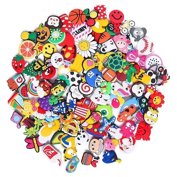 PVC Random Different Shape Shoe Charms - PVC Random Different Shape Shoe Charms - Image 2 of 2