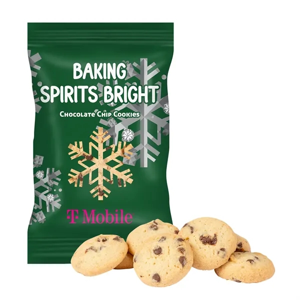 Custom Bite Size Chocolate Chip Cookies- 4oz.