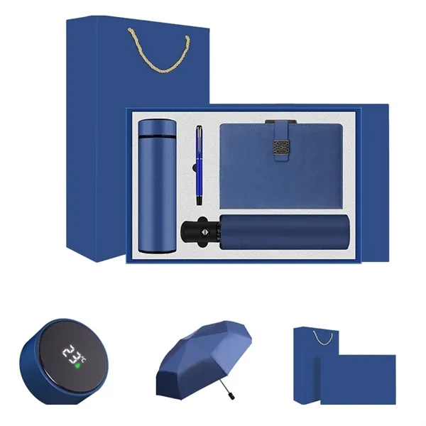 Business Gift Set Thermos Cup Umbrella Souvenir Kit - Business Gift Set Thermos Cup Umbrella Souvenir Kit - Image 1 of 4