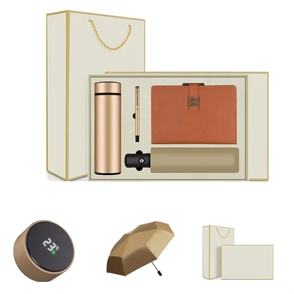 Business Gift Set Thermos Cup Umbrella Souvenir Kit - Business Gift Set Thermos Cup Umbrella Souvenir Kit - Image 2 of 4