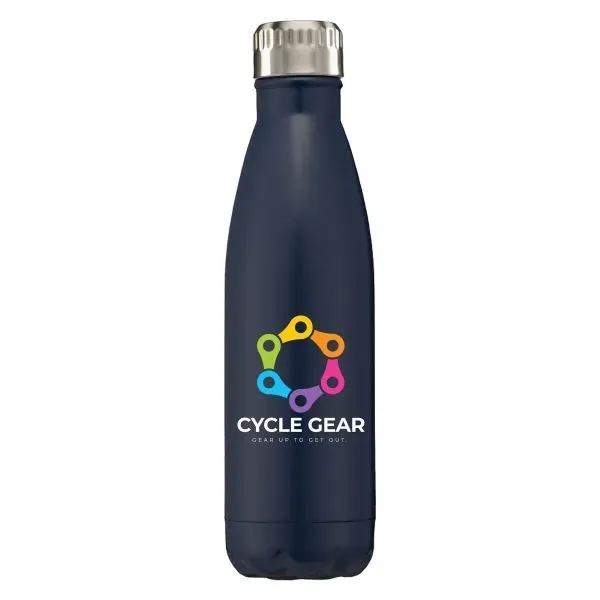 Ibiza - 17oz. Double Wall Stainless Bottle - Full Color - Ibiza - 17oz. Double Wall Stainless Bottle - Full Color - Image 6 of 7