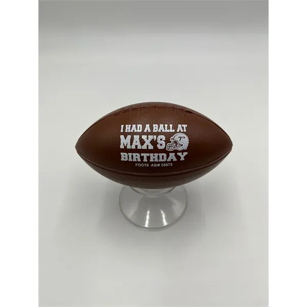 6" Mini Plastic Football - 6" Mini Plastic Football - Image 7 of 12