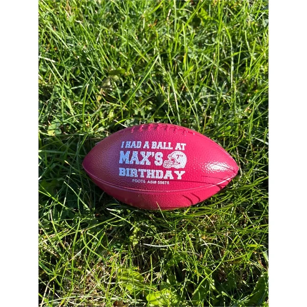 6" Mini Plastic Football - 6" Mini Plastic Football - Image 10 of 12