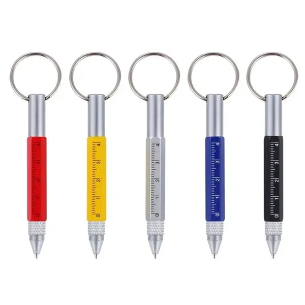 6-in-1 Multi-Functional Pen - 6-in-1 Multi-Functional Pen - Image 0 of 4