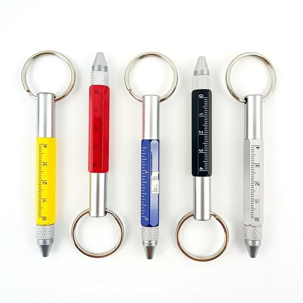 6-in-1 Multi-Functional Pen - 6-in-1 Multi-Functional Pen - Image 1 of 4
