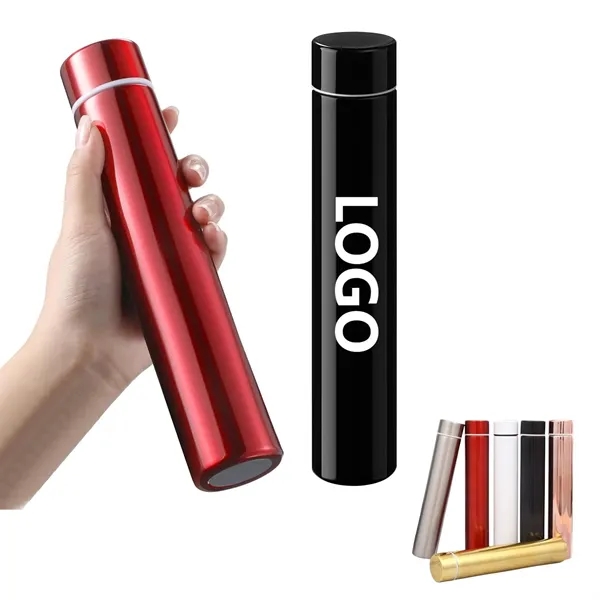 Slim Stainless Steel Insulated Water Bottle - Slim Stainless Steel Insulated Water Bottle - Image 0 of 5