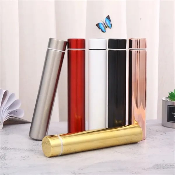 Slim Stainless Steel Insulated Water Bottle - Slim Stainless Steel Insulated Water Bottle - Image 4 of 5