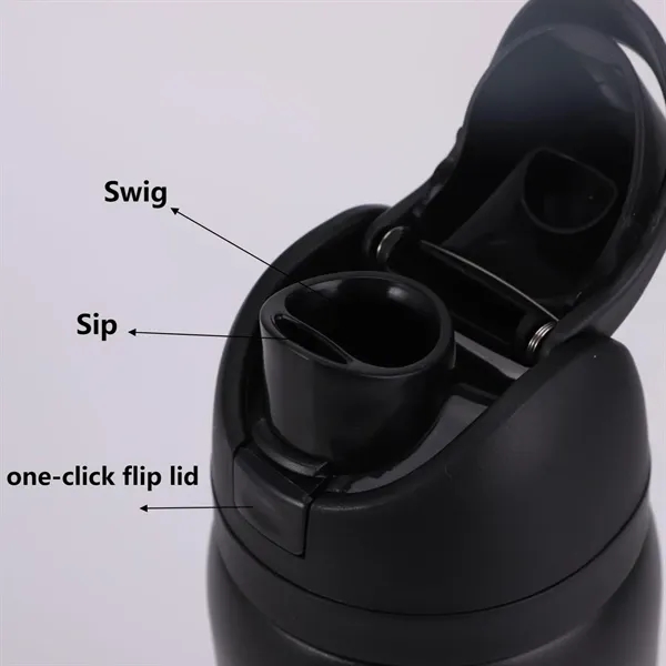 24 OZ Insulated Stainless Steel Water Bottle - 24 OZ Insulated Stainless Steel Water Bottle - Image 2 of 4