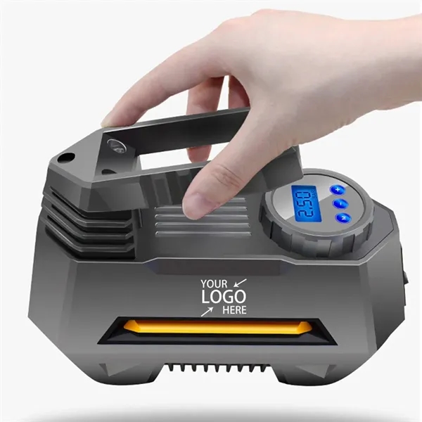 Car Tire Pump Inflator With Digital Pressure Gauge - Car Tire Pump Inflator With Digital Pressure Gauge - Image 1 of 6