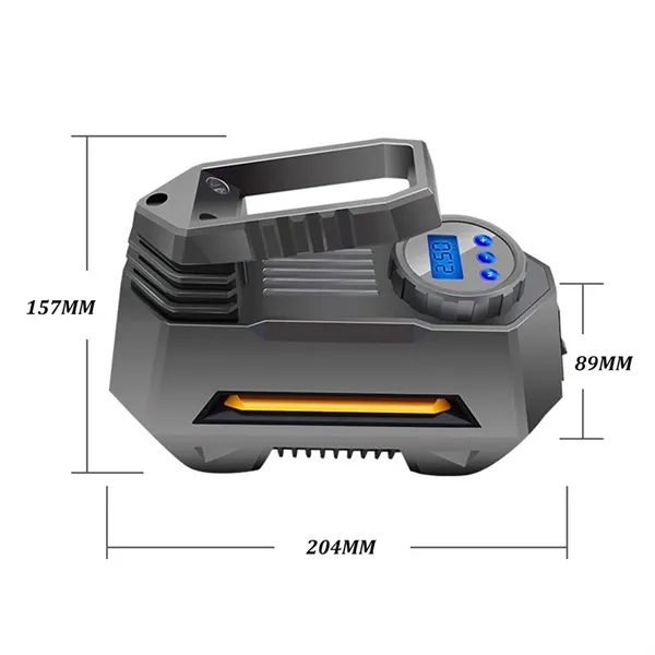 Car Tire Pump Inflator With Digital Pressure Gauge - Car Tire Pump Inflator With Digital Pressure Gauge - Image 6 of 6
