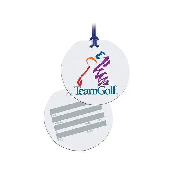 Round Write On Surface Tag - Full Color - Round Write On Surface Tag - Full Color - Image 1 of 1