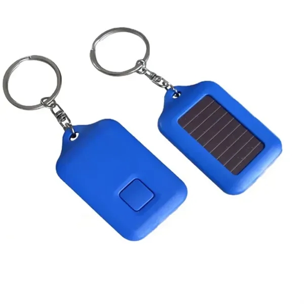 Solar Powered LED Flashlight Keychain - Solar Powered LED Flashlight Keychain - Image 3 of 4