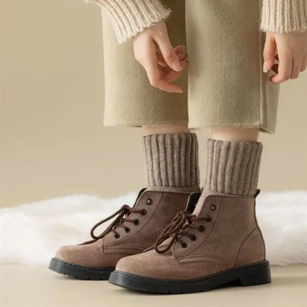 Winter Solid Thick Warm Boot Socks - Winter Solid Thick Warm Boot Socks - Image 5 of 5