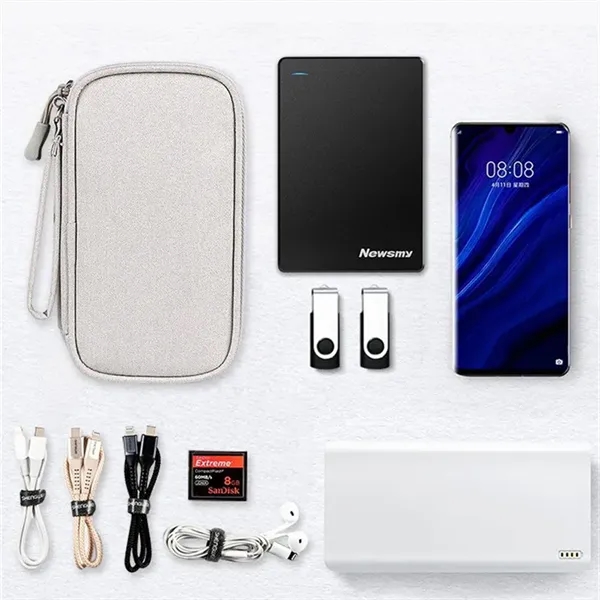 Travel Tech Kit Universal Carrying Organizer Case Bag - Travel Tech Kit Universal Carrying Organizer Case Bag - Image 3 of 8