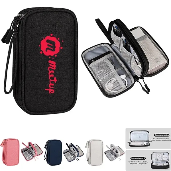 Travel Tech Kit Universal Carrying Organizer Case Bag - Travel Tech Kit Universal Carrying Organizer Case Bag - Image 0 of 8