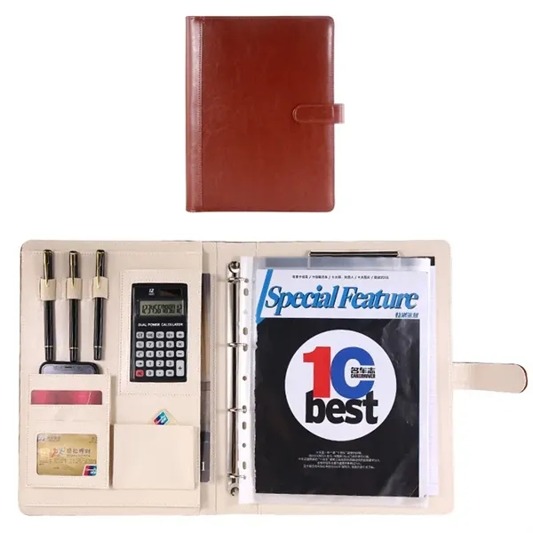 Padfolio Leather Folder - Padfolio Leather Folder - Image 2 of 3