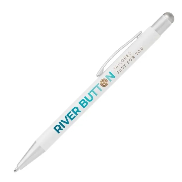 Bowie Softy Satin with Stylus - Full Color Metal Pen - Bowie Softy Satin with Stylus - Full Color Metal Pen - Image 11 of 12