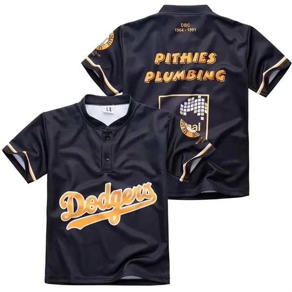 Homerun Sublimation 2 Button Baseball Jersey - Homerun Sublimation 2 Button Baseball Jersey - Image 0 of 0