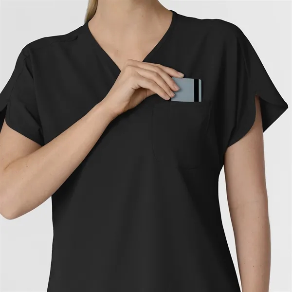 WonderWink RENEW Women's Dolman Scrub Top - WonderWink RENEW Women's Dolman Scrub Top - Image 3 of 8