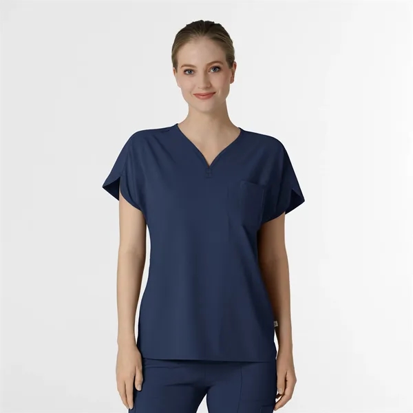 WonderWink RENEW Women's Dolman Scrub Top - WonderWink RENEW Women's Dolman Scrub Top - Image 4 of 8
